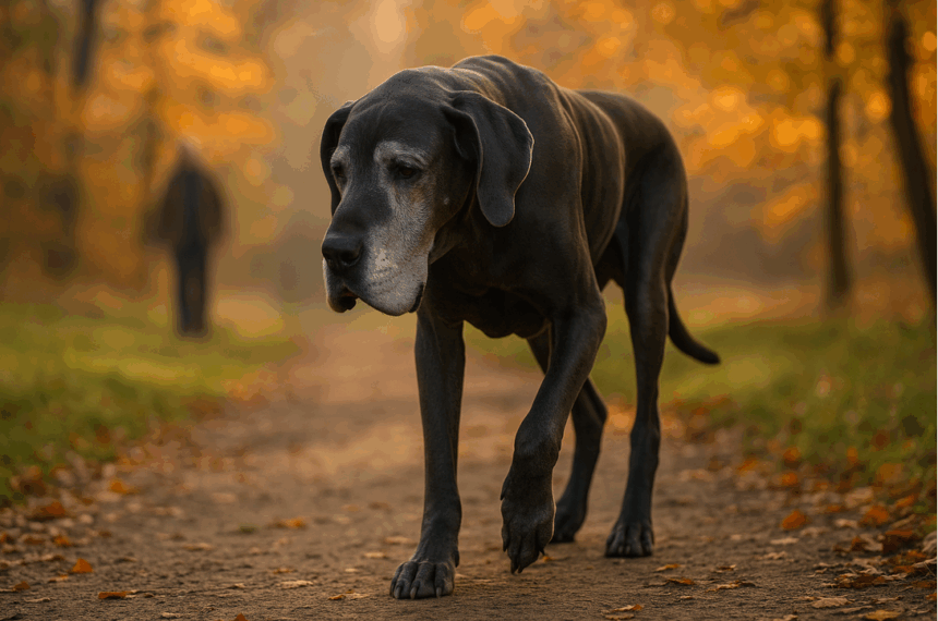 Oudere hond Waarom oudere honden stroever worden en hoe natuurlijke ondersteuning helpt